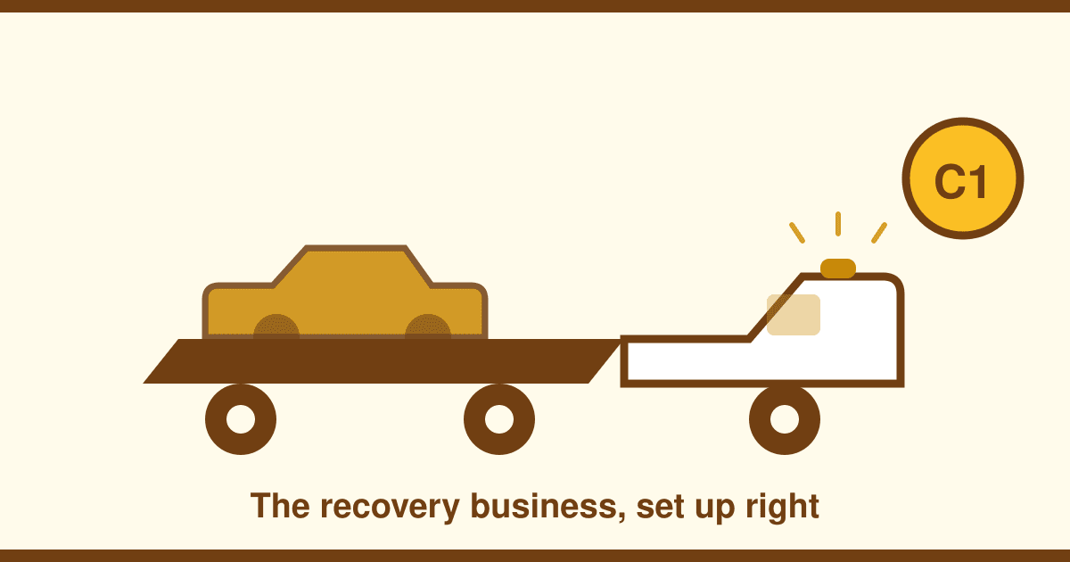 How to Start a Vehicle Recovery Business in the UK: The C1 Licence, the O-Licence Exemption — and the Insurance Stack That Actually Covers You