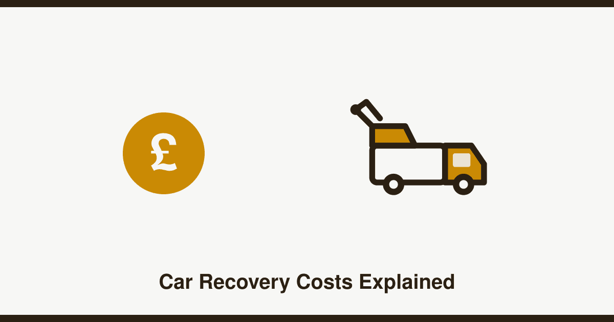 How much does car recovery cost in the UK?