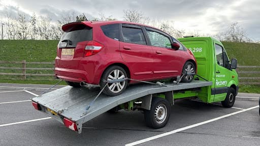 Cars breakdown recovery — Customer photo